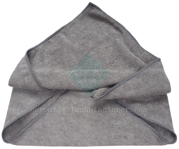 China Bulk Custom microfiber hair towel canada Manufacturer wholesale High Quality China Custom towel supplier
